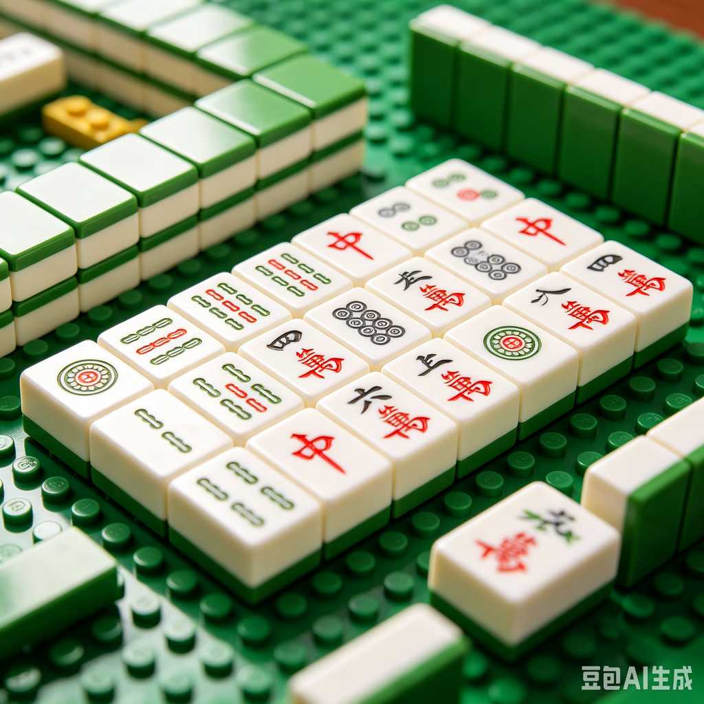 smooth print surface mahjong tiles