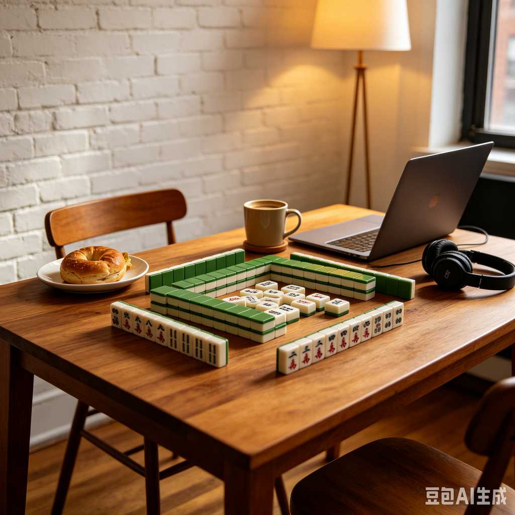 exquisite craft mahjong set